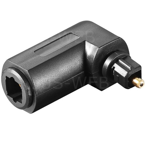 Toslink winkel adapter - winkel, stecker