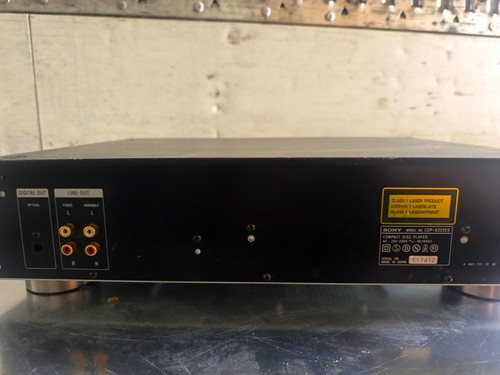 Sony cdp x222es player - sony, es