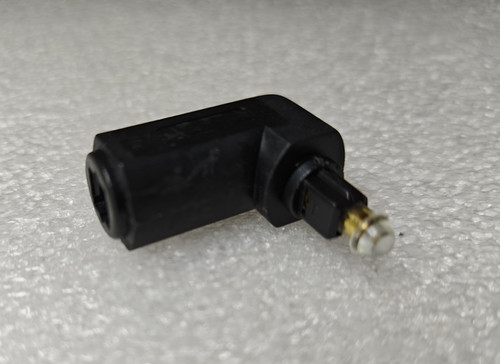 Toslink winkeladapter - toslink, 90°