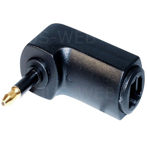 Winkel adapter toslink - adapter,