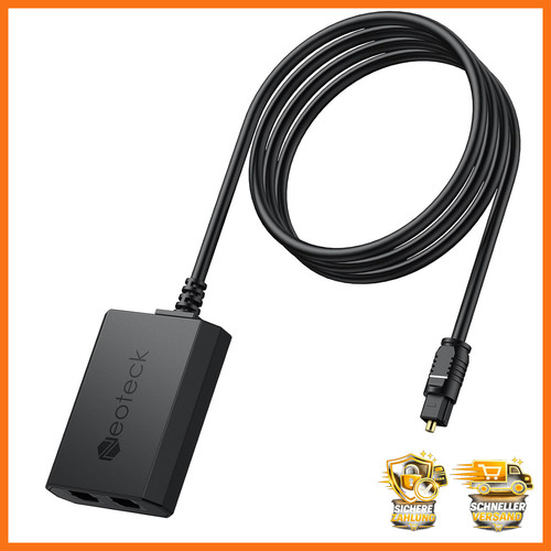 Toslink splitter 2 out - toslink, in