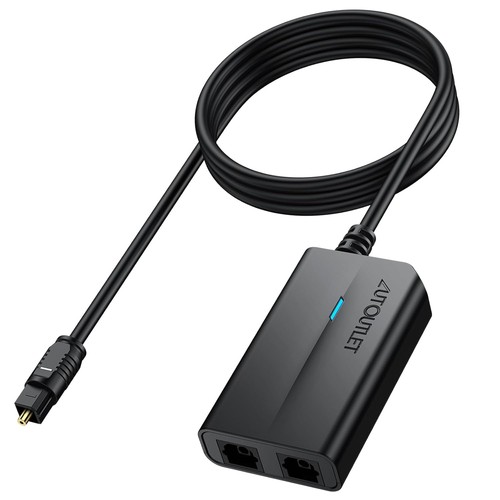 Toslink splitter 2 out - toslink,